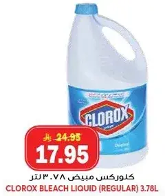 كلوركس مبيض سايل 3.78 لتر