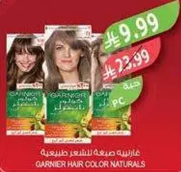صبغه شعر غارنييه الطبيعيه