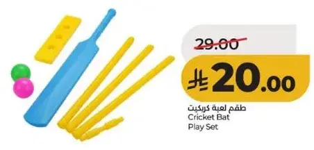 Cricket Bat Play Set