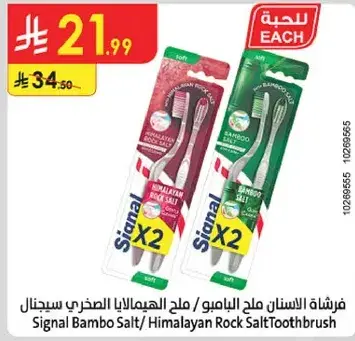 Signal Bambo Salt Toothbrush