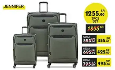 3-piece luggage set