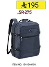Gray backpack