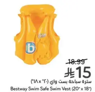 Bestway Swim Safe Swim Vest (20 x 18 inch)