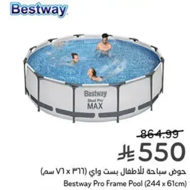 Bestway Pro Frame Pool (244 x 61 cm)