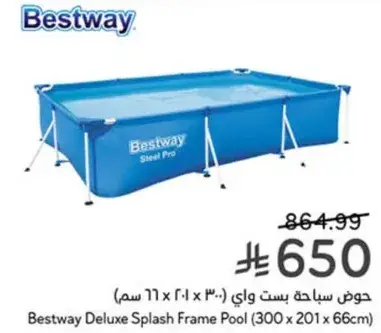 Bestway Deluxe Splash Frame Pool (300 x 201 x 66 cm)