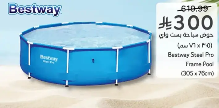 Bestway Steel Pro Frame Pool (305 x 76 cm)