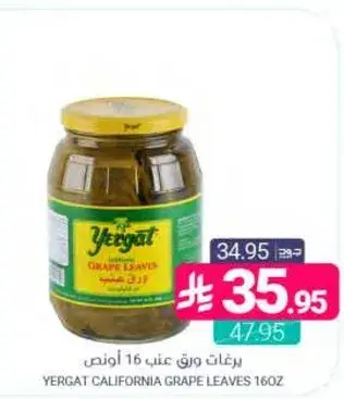 يرغات ورق عنب 16 اونص