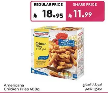 Americana Chicken Fries 400g