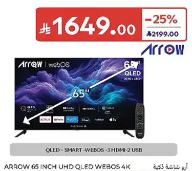 Arrow 65 inch QLED 4K TV