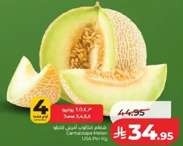 Cantaloupe Melon USA Per Kg