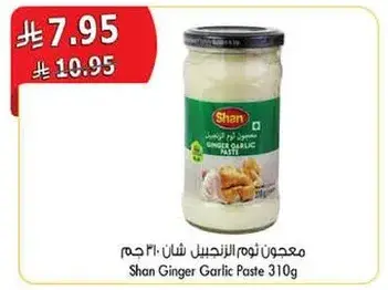 معجون ثوم الزنجبيل شان 310 جرام