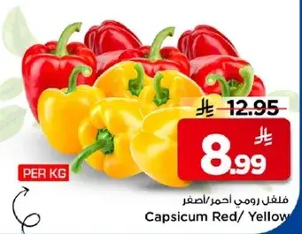 فلفل رومي احمر/اصفر
