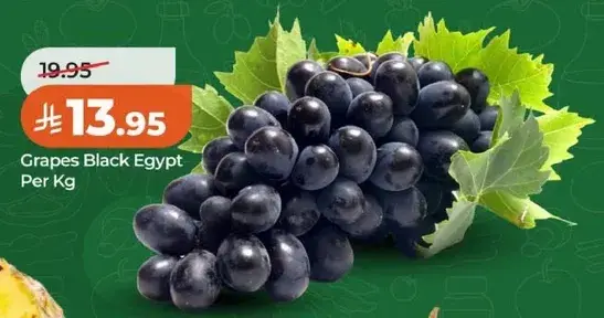 عنب اسود مصر لكل كيلو