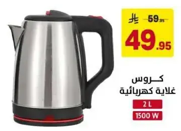 Electric kettle 2 L 1500 W