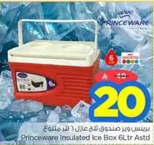 برينس وير صندوق ثلج 6 لتر متنوع