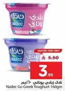 Nadec Go Greek Yoghurt 160gm