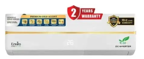 General Gold Series Air Conditioner with 2 years warranty.