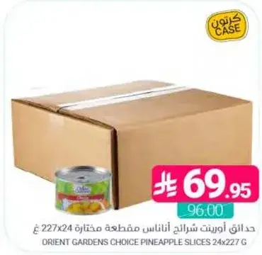حدايق اورينت شرايح اناناس مختاره 24X227غ