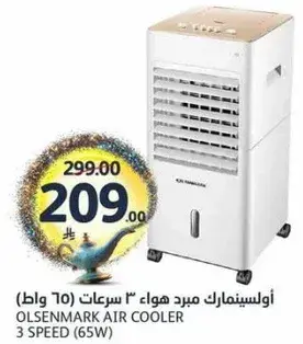 اولسينمارك مبرد هواء 3 سرعات 65 واط.