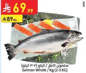 سلمون كامل / كيلو