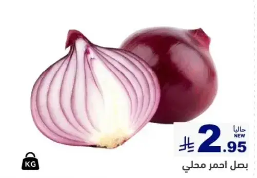 بصل احمر محلي
