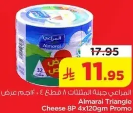 جبنه مثلثات المراعي 8 قطع 4×120 جرام