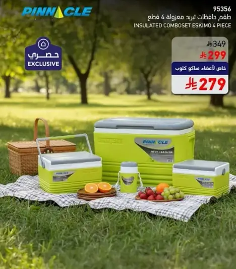 طقم حافظه ترد مكونه من 4 قطع.