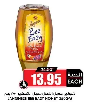 LANGNESE BEE EASY HONEY 250GM