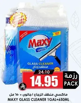 ماكسي منظف الزجاج | جالون ١٠٠ مل