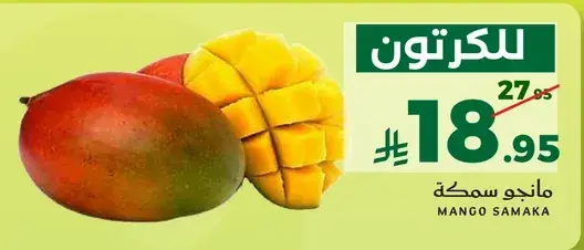 مانجو سمكه 1 كيلو.