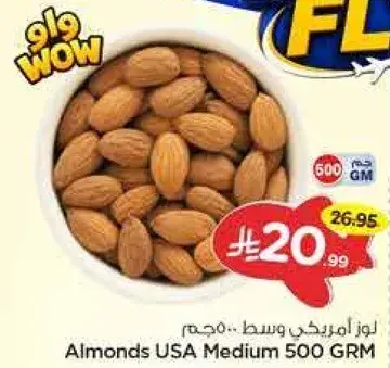 Almonds USA Medium 500 GRM