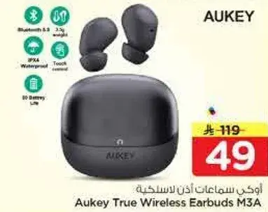 Aukey True Wireless Earbuds M3A