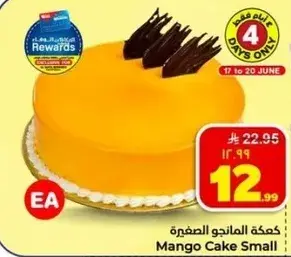 كيكه المانجو الصغيره