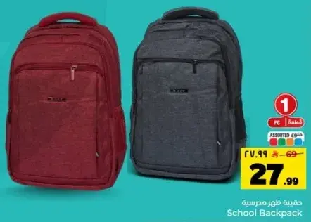 School Backpack Assorted