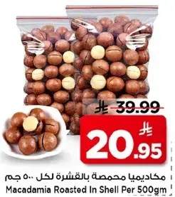 Macadamia Roasted In Shell Per 500gm