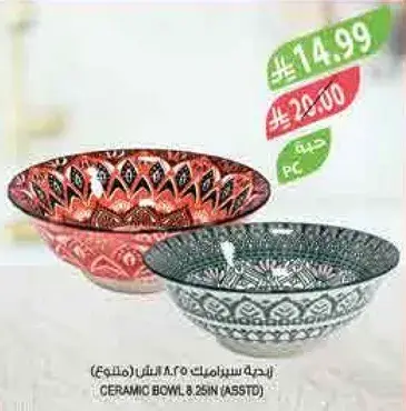وعاء سيراميك 8.25 انش (متنوع)