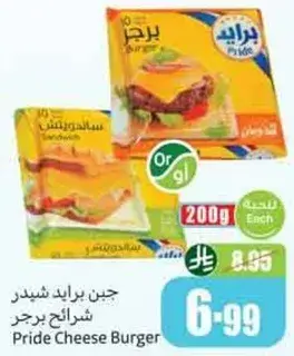 جبن برايد برجر