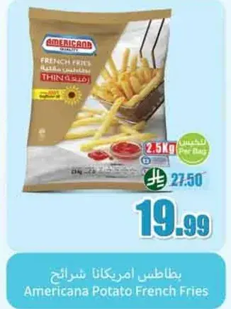 Americana Potato French Fries