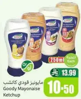 مايونيز قودي كاتشب 250مل