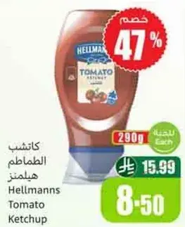 كاتشب الطماطم هيلمانز