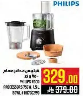 Philips Food Processor 1.5 L, 750W
