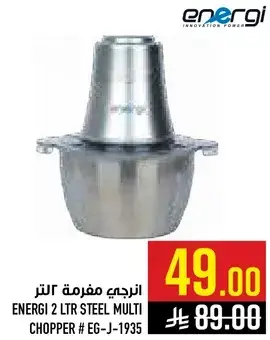 Energi 2L Steel Multi Chopper