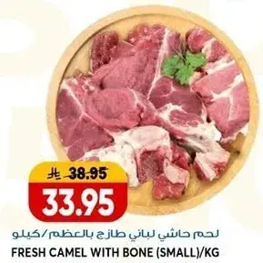 Fresh Camel with Bone (Small)/kg