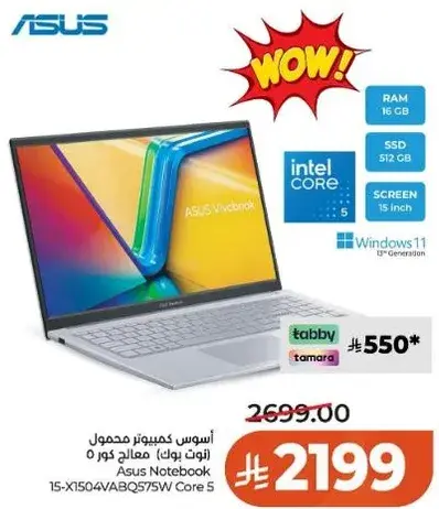 Asus Notebook Core i5