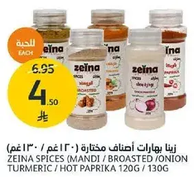 Zeina Spices Mandi Broasted Onion Turmeric 130g