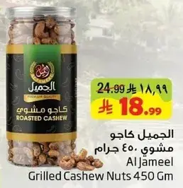 Al Jameel Grilled Cashew Nuts 450 Gm