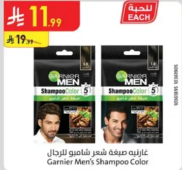 غارنيه صبغه شعر شامبو للرجال