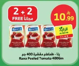رنا - طماطم مقشره 400 جم