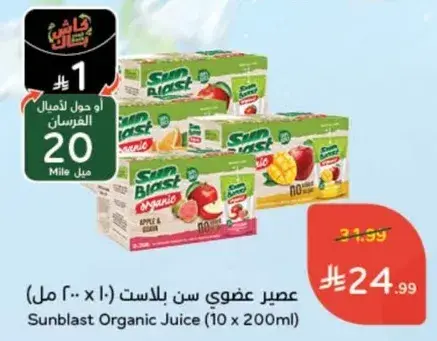 Sunblast Organic Juice (10 x 200ml)