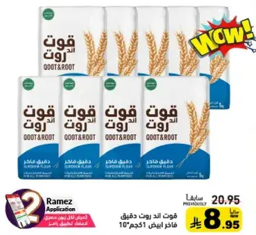 دقيق قوت و روت, 10 كجم